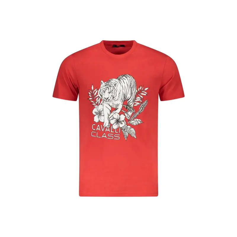 Cavalli Class T-shirt Uomo Rosso 4071685