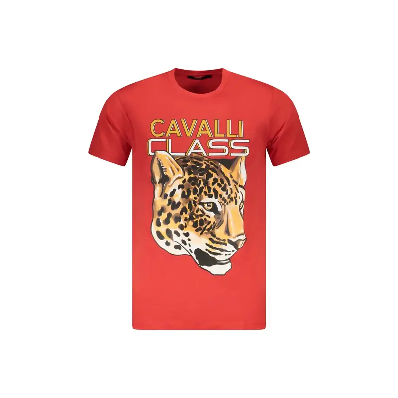 Cavalli Class T-shirt Uomo Rosso 4071687