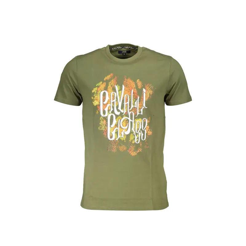 Cavalli Class T-shirt Uomo Verde 4072268