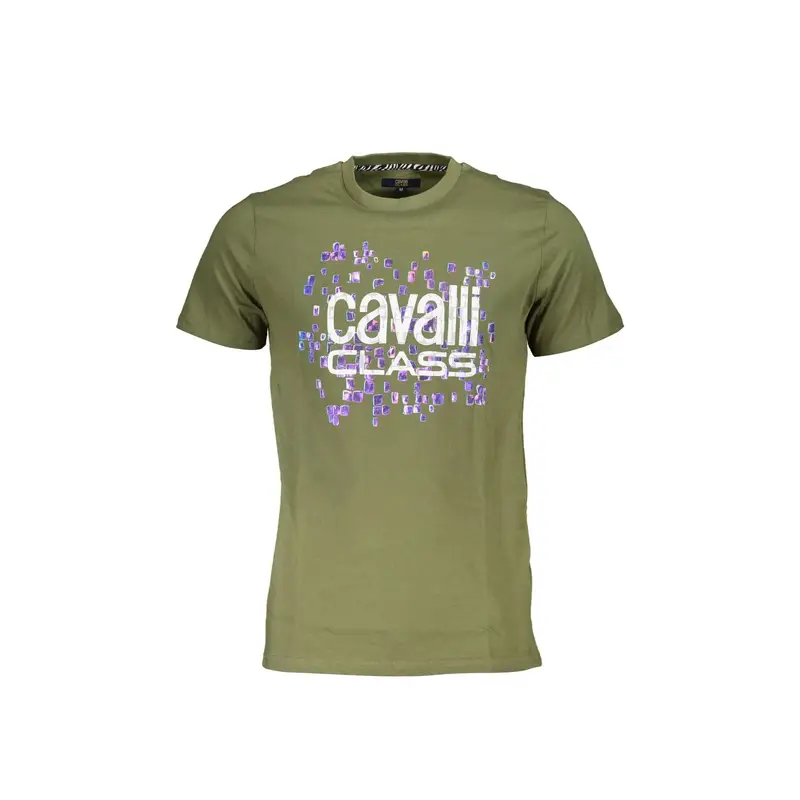 Cavalli Class T-shirt Uomo Verde 4071756