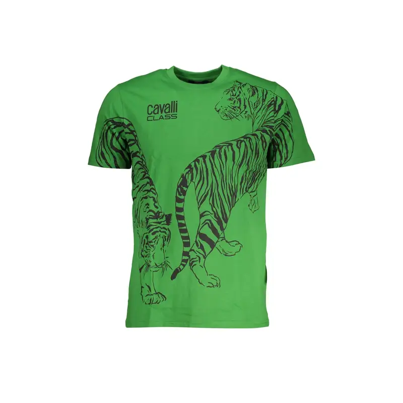 Cavalli Class T-shirt Uomo Verde 4061581