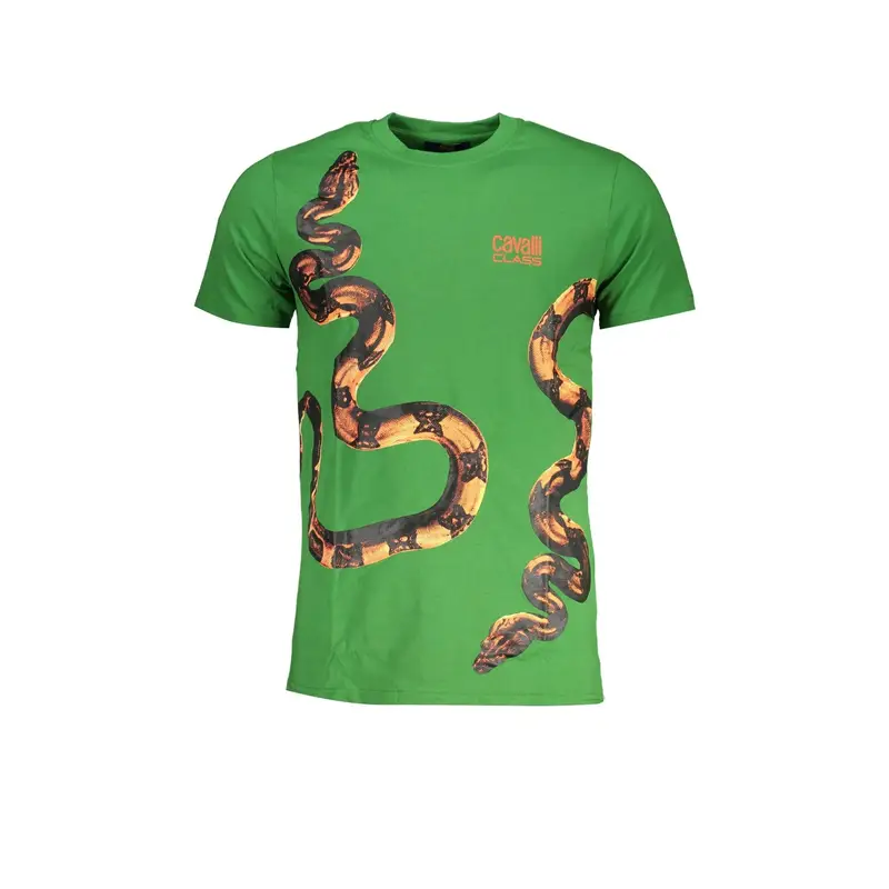 Cavalli Class T-shirt Uomo Verde 4061598