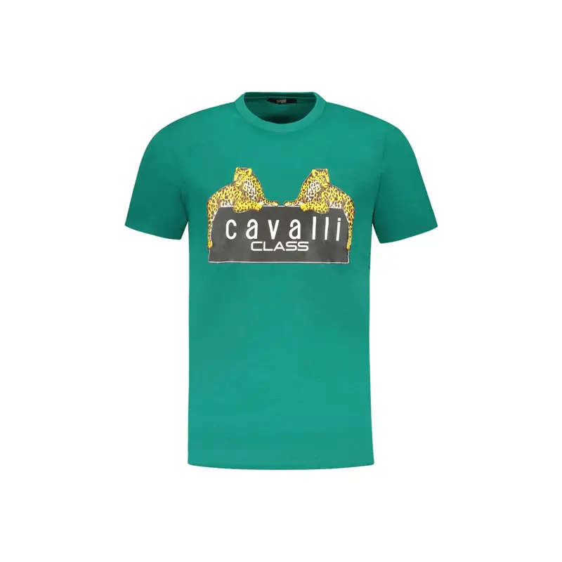 Cavalli Class T-shirt Uomo Verde 4071681