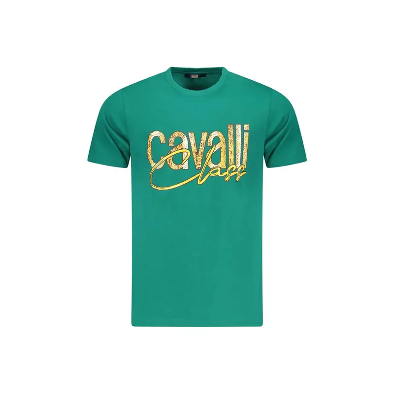 Cavalli Class T-shirt Uomo Verde 4071647