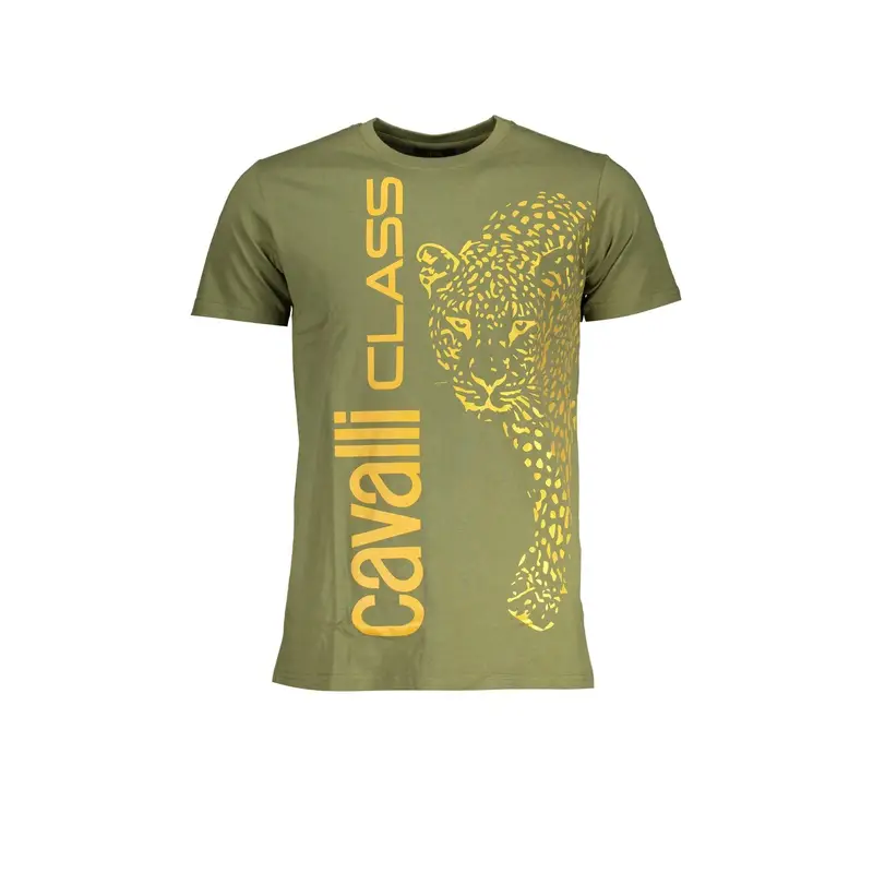 Cavalli Class T-shirt Uomo Verde 4061612