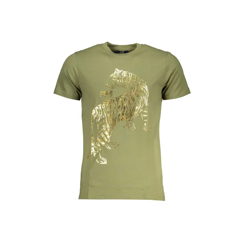 Cavalli Class T-shirt Uomo Verde 4061544