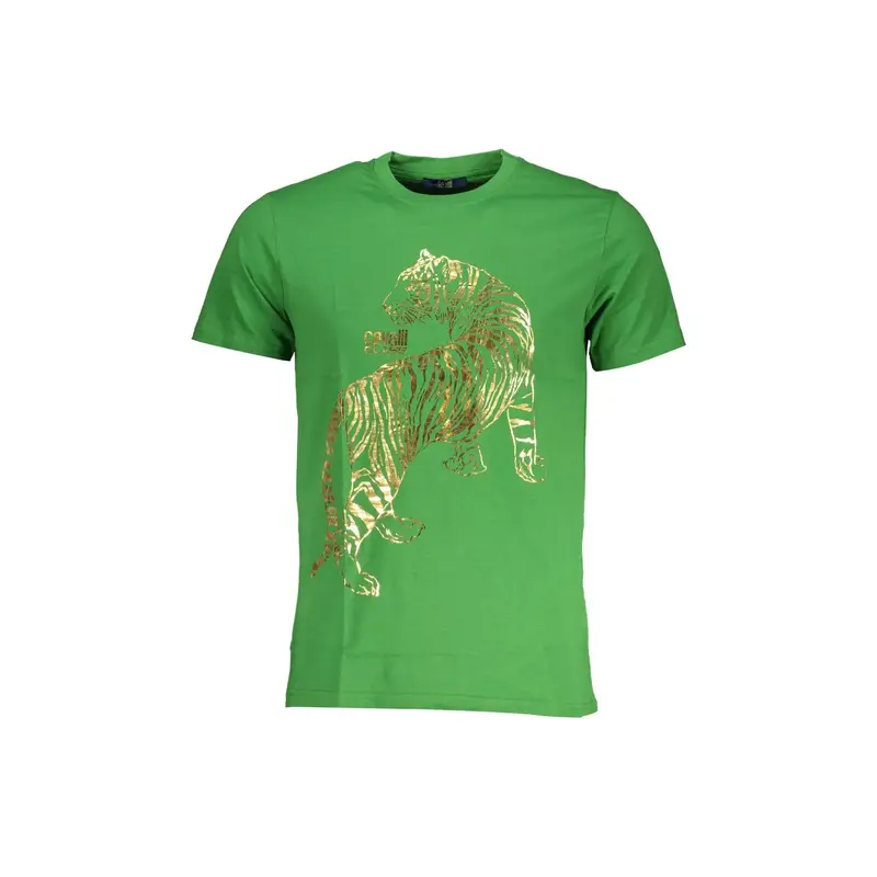 Cavalli Class T-shirt Uomo Verde 4061550