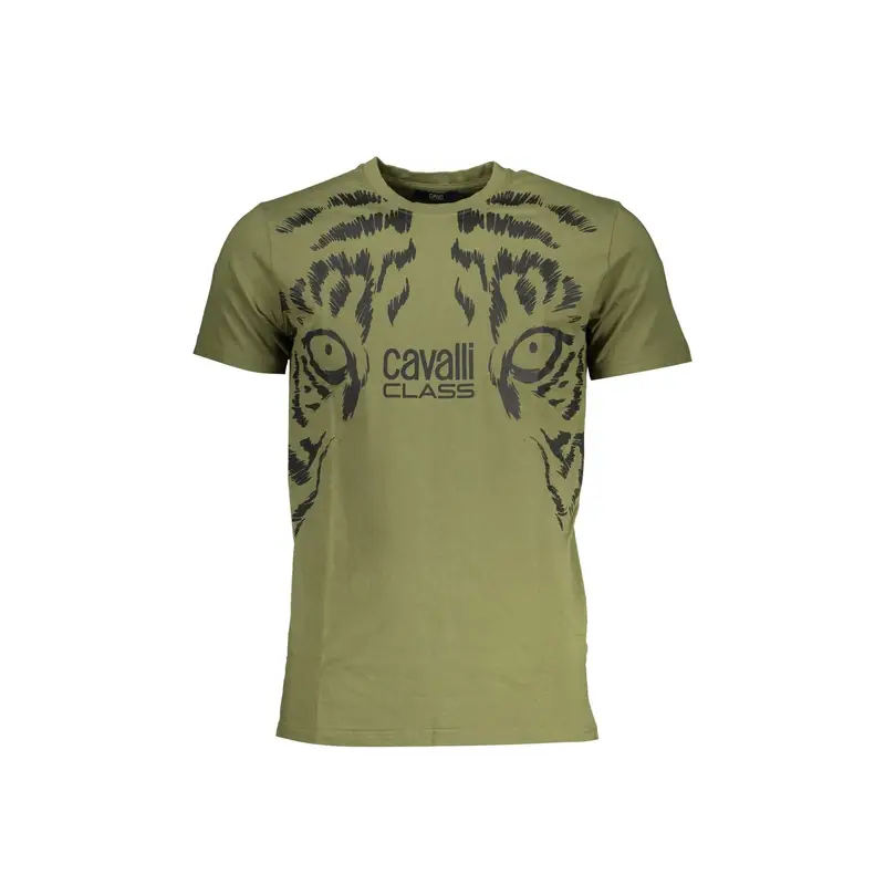 Cavalli Class T-shirt Uomo Verde 4061631