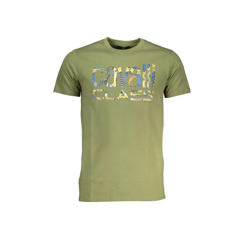 Cavalli Class T-shirt Uomo Verde 4061584