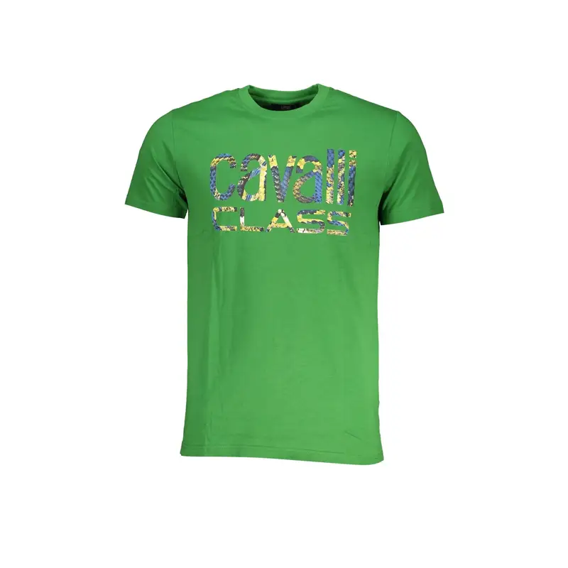 Cavalli Class T-shirt Uomo Verde 4061591