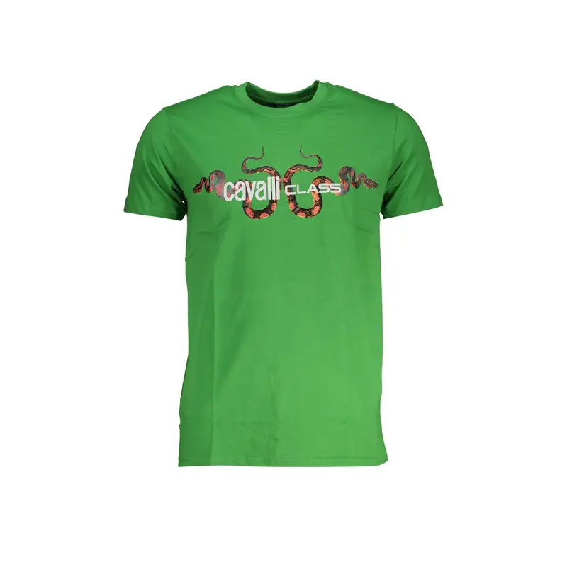 Cavalli Class T-shirt Uomo Verde 4061571
