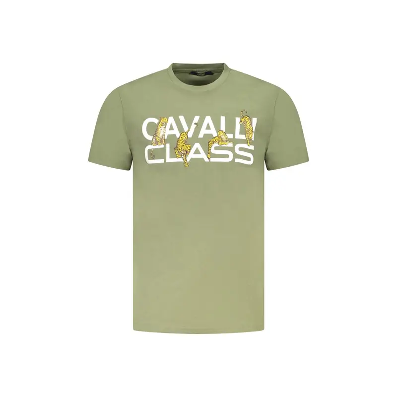 Cavalli Class T-shirt Uomo Verde 4071724