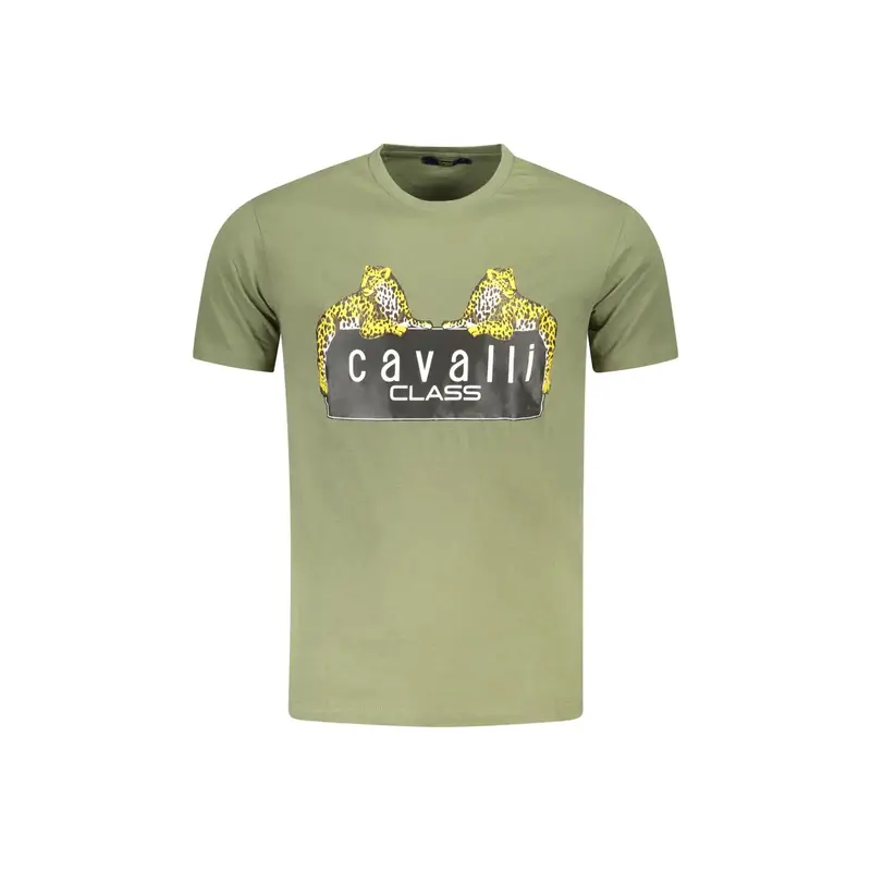 Cavalli Class T-shirt Uomo Verde 4071719