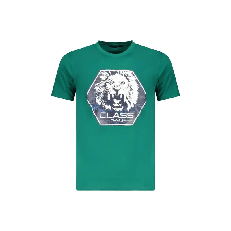Cavalli Class T-shirt Uomo Verde 4071674