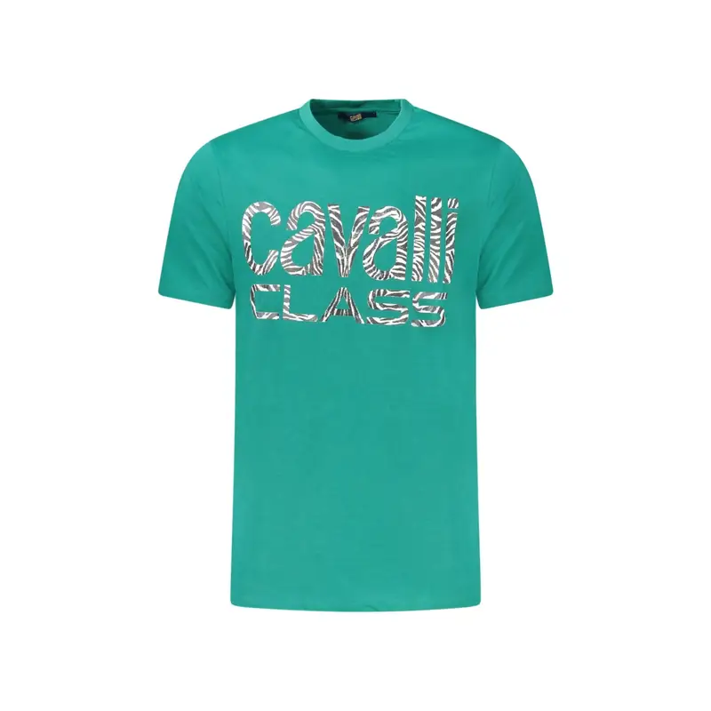 Cavalli Class T-shirt Uomo Verde 4072499