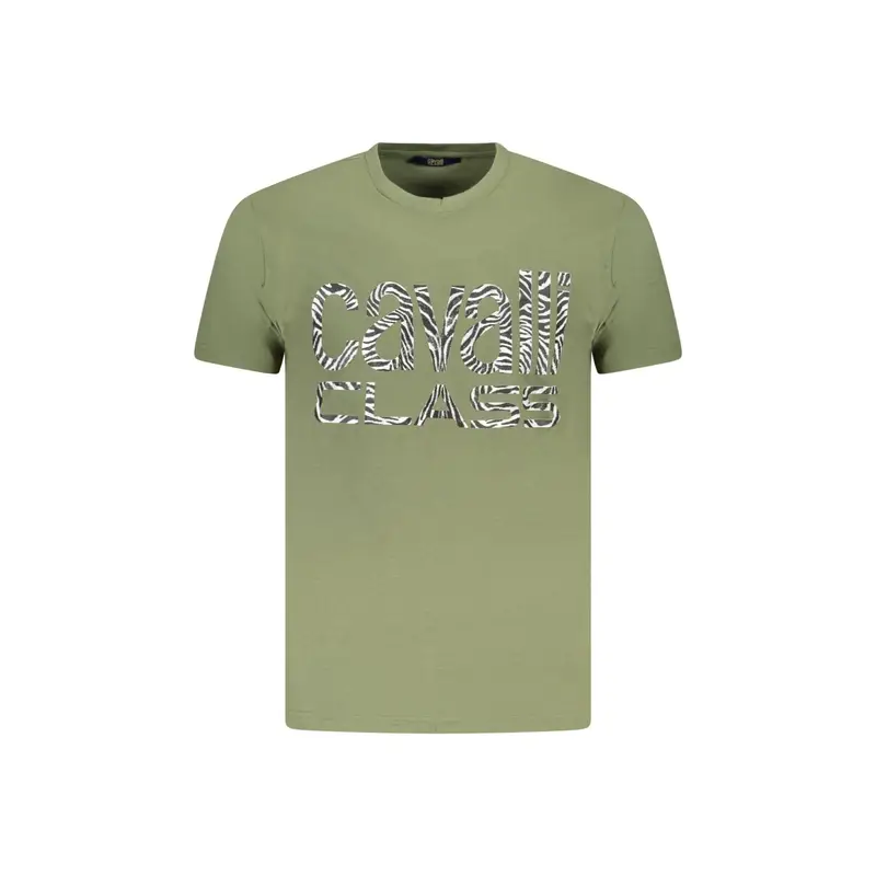 Cavalli Class T-shirt Uomo Verde 4071727