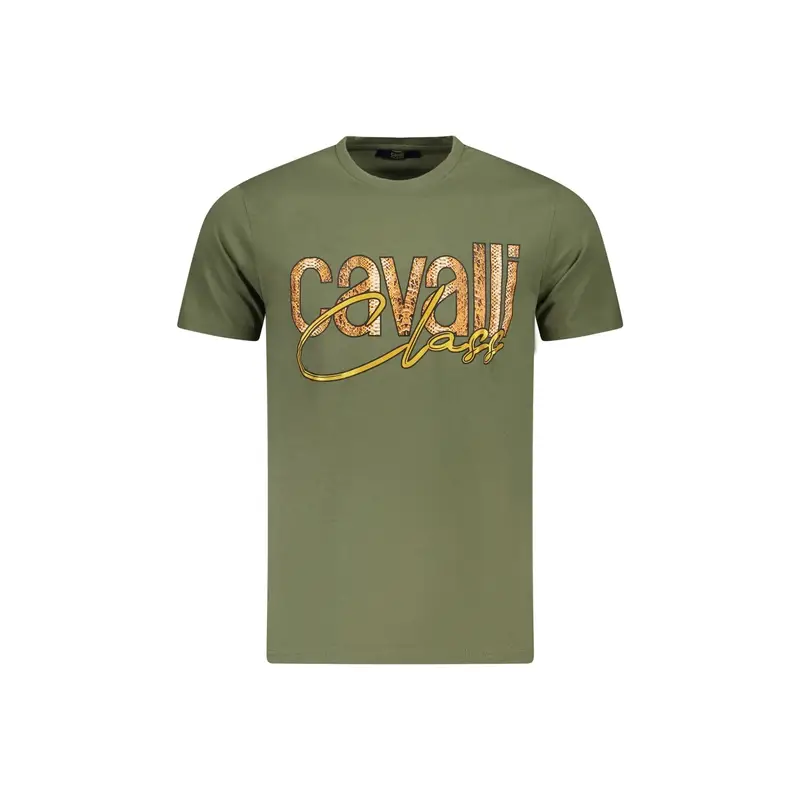 Cavalli Class T-shirt Uomo Verde 4071677