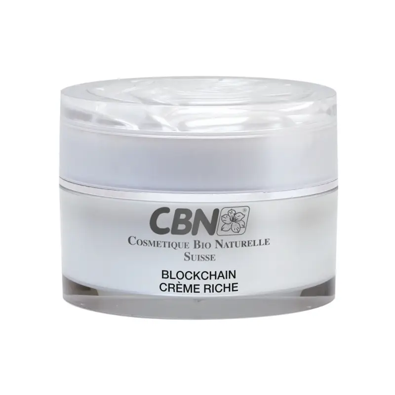 Blockchain Crème Riche - Trattamento antietà pelli mature,Crema antirughe