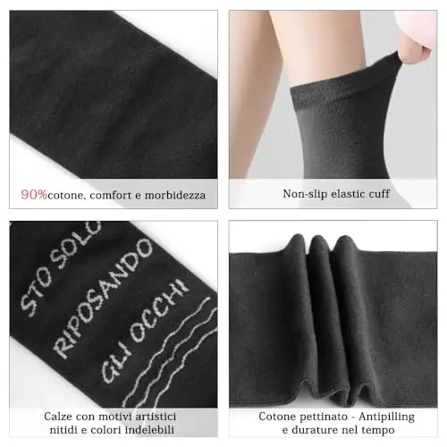 CDIXlmuz Festa dei Nonni Idee Regalo Calzini, Nonno Regalo per Natale, Compleanno, Festa del Papà da Nipote Nipoti miniatura 3