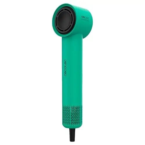 Cecotec Asciugacapelli Ionicare Rockstar Style Green. Compatto E Leggero 1500W Con Motore Brushless, 110.000 Rpm miniatura 2