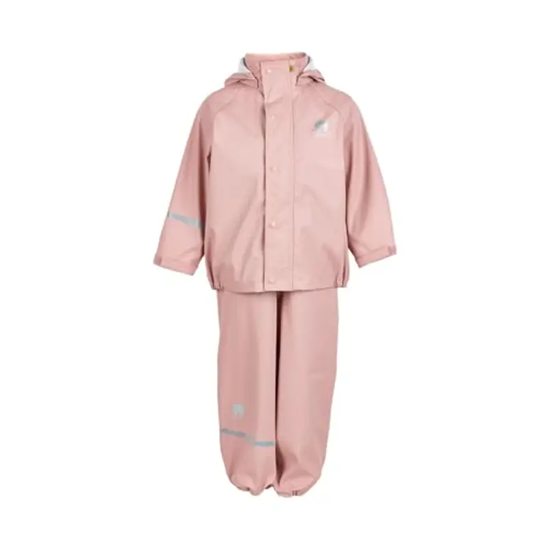 CeLaVi Zweiteiliger Regenanzug in Vielen Farben Giacca Impermeabile, Rosa (Misty Rose 524), 68/74 (Taglia Produttore: 70) Bimba miniatura 3
