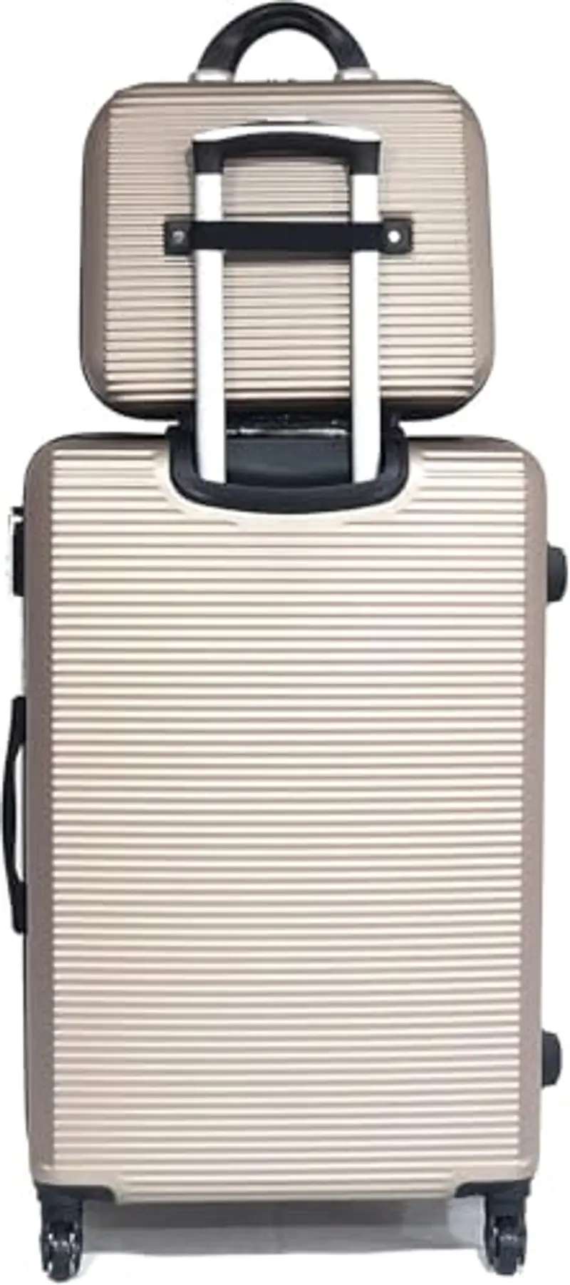 CELIMS - Valigia Bagaglio a Mano Champagne Approvata da Oltre 100 Compagnie Aeree | Ultra Leggera e Rigida | Trolley Bagaglio a Mano 55x40x20 | Bagaglio a Mano miniatura 2