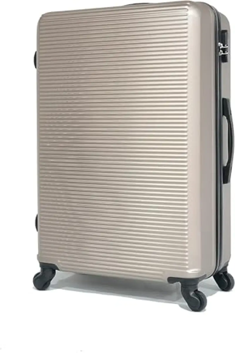 CELIMS - Valigia Bagaglio a Mano Champagne Approvata da Oltre 100 Compagnie Aeree | Ultra Leggera e Rigida | Trolley Bagaglio a Mano 55x40x20 | Bagaglio a Mano miniatura 3