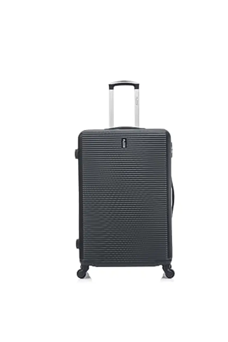 CELIMS - Valigia Grande 23 kg Rigida Leggera | Valigia da Stiva 75cm Donna | Lucchetto Integrato | ABS | Trolley Grande 75cm con 4 Ruote | Nero miniatura 2