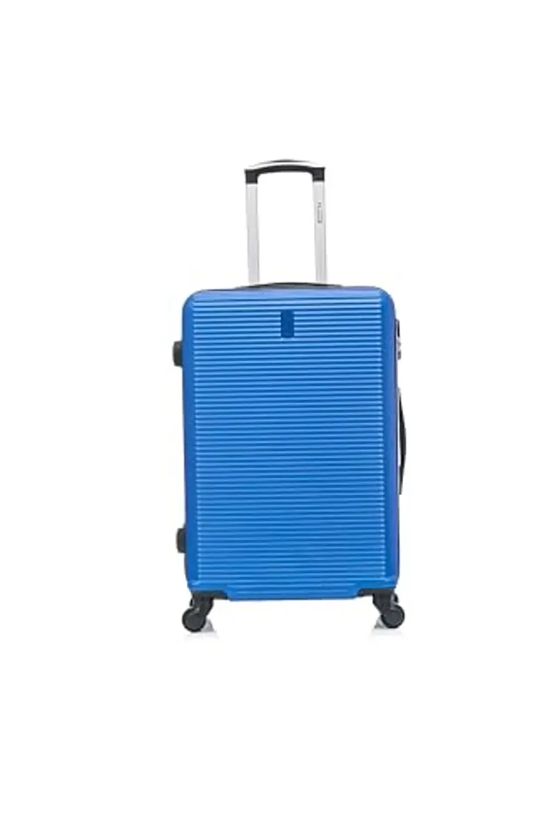 CELIMS - Valigia Media 20 kg Rigida a 4 Ruote Leggera | Valigia da Stiva 65cm | Lucchetto Integrato | ABS | Trolley Medio 65cm con 4 Ruote | Blu miniatura 2