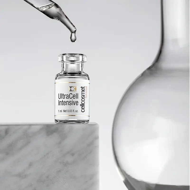 Viso UltraCell Intensive - Trattamento antietà pelli mature, Siero antirughe, Siero viso illuminante miniatura 3