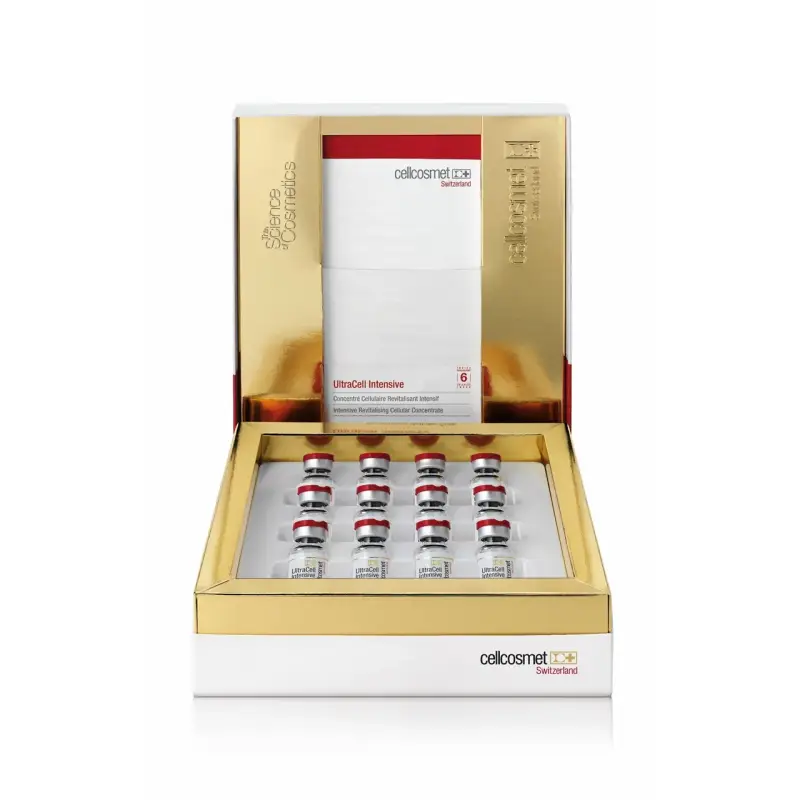Viso UltraCell Intensive - Trattamento antietà pelli mature,Siero antirughe,Siero viso illuminante