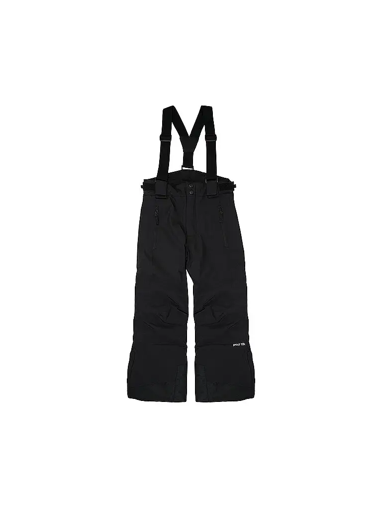 Pantaloni da sci Junior Stretch per bambini nero | 128
