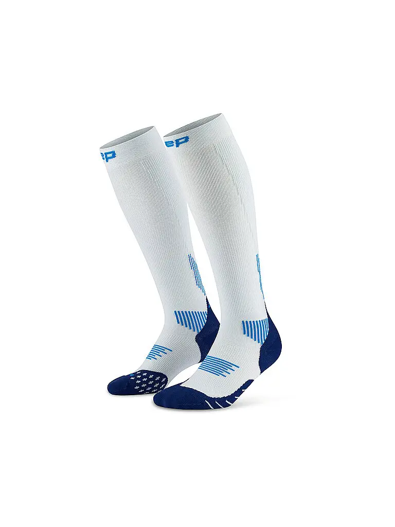 Calze a compressione da donna 3 0 bianco | II=34-37