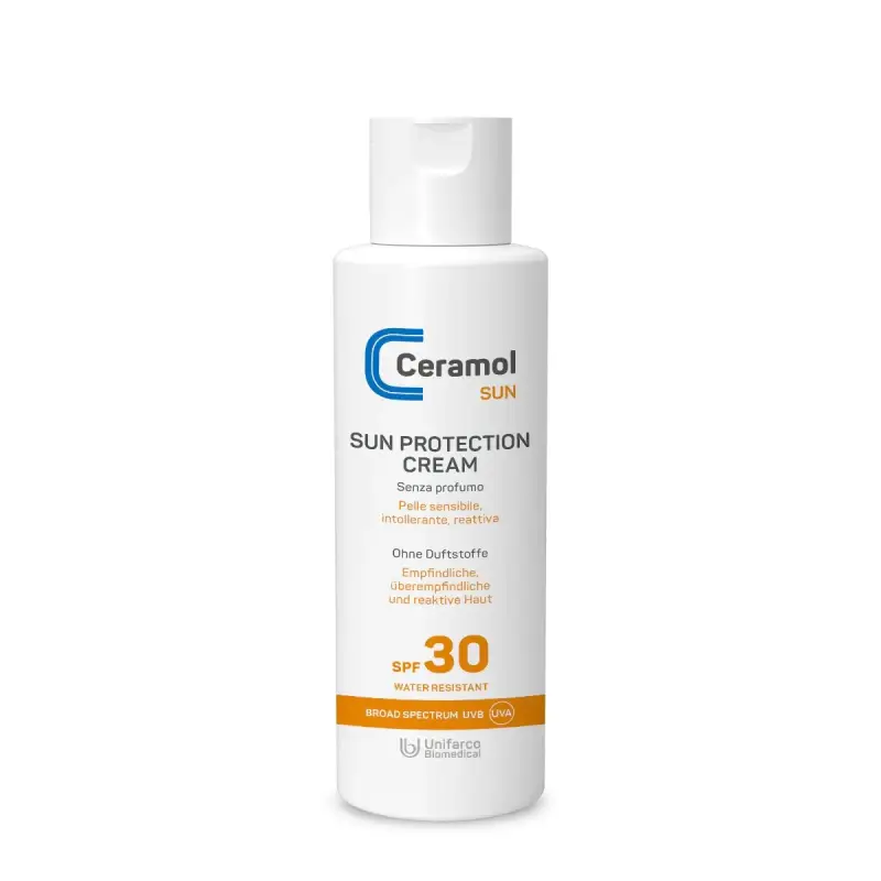 Ceramol SUN SUN PROTECTION CREAM SPF30 - Crema solare,Protezione solare viso,Solari alta protezione