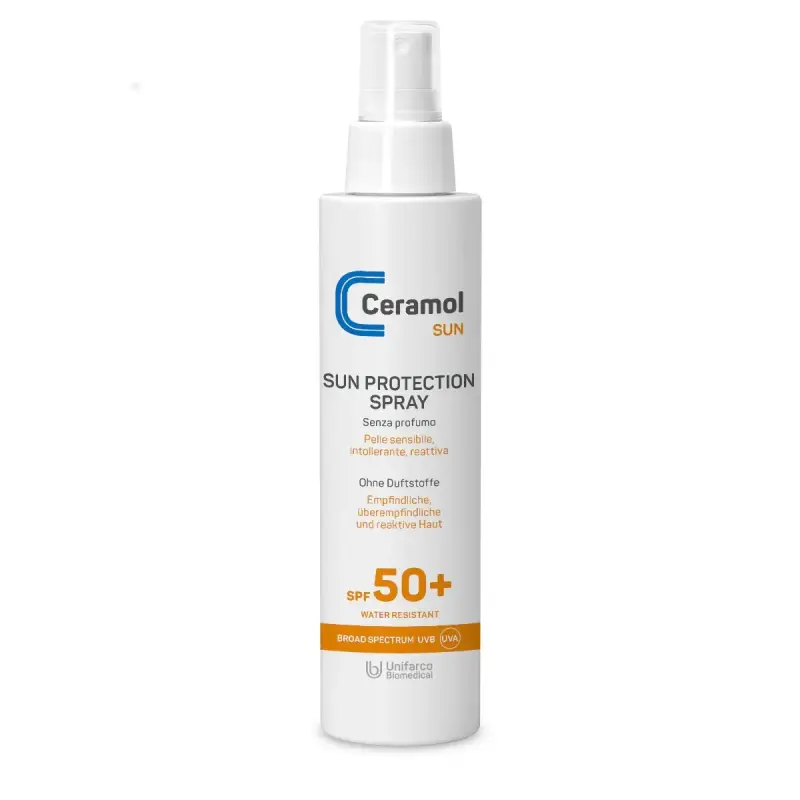 Ceramol SUN SUN PROTECTION SPRAY SPF50+ - Crema solare,Protezione solare viso,Solari alta protezione