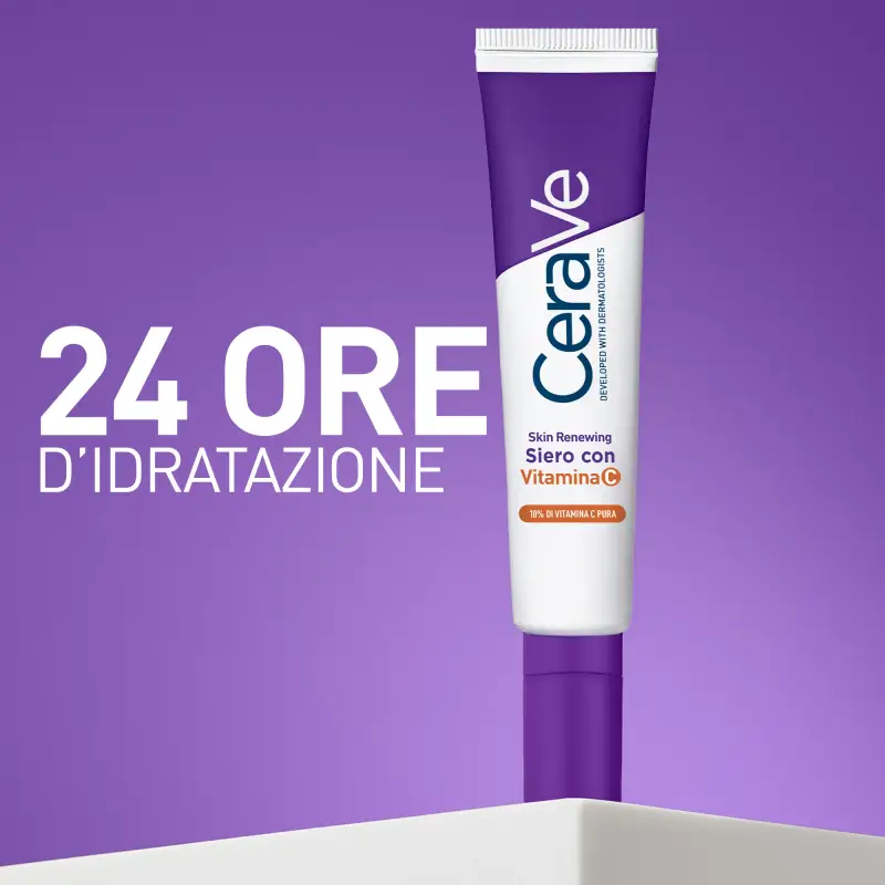 Anti-età Skin Renewing Siero Vitamina C - Siero antirughe, Siero viso illuminante miniatura 4
