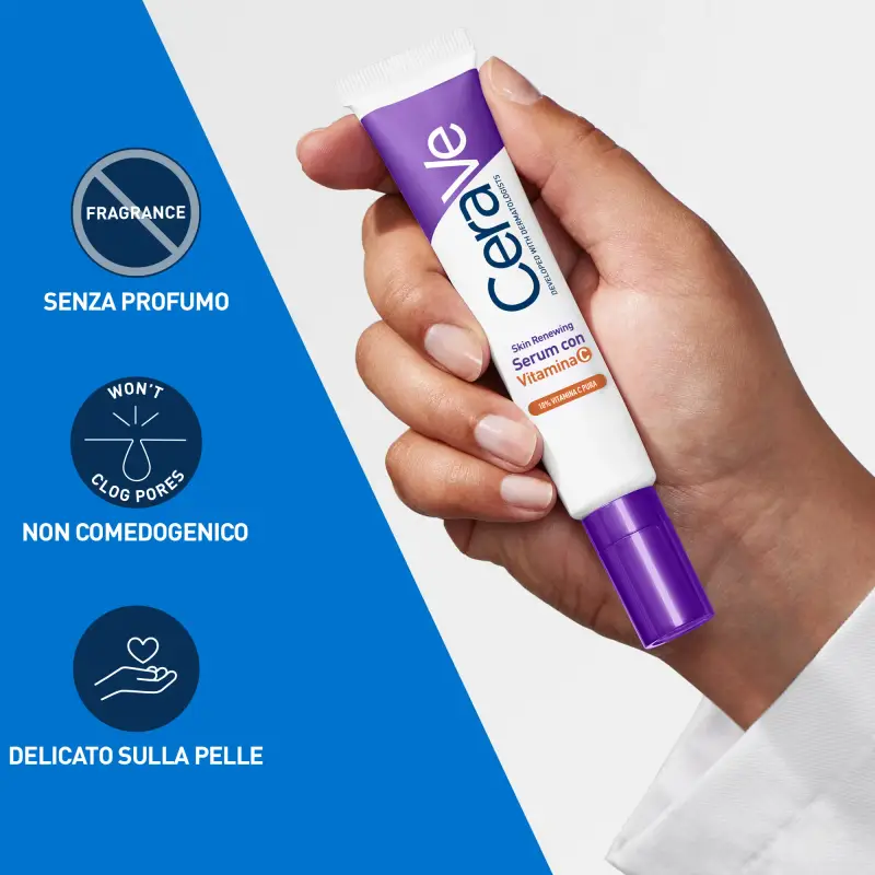 Anti-età Skin Renewing Siero Vitamina C - Siero antirughe, Siero viso illuminante miniatura 5