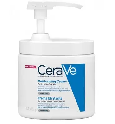 CeraVe - Cerave Crema Idratante per Pelli Secche e Molto Secche 454g miniatura 2