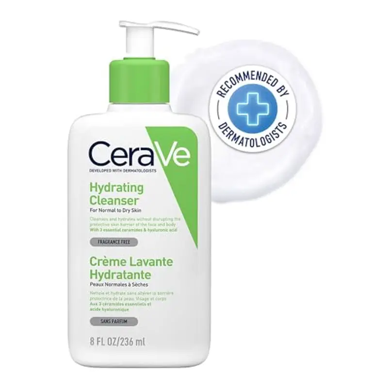 CeraVe Detergente Idratante, per pelli da normali a secche, 236 ml