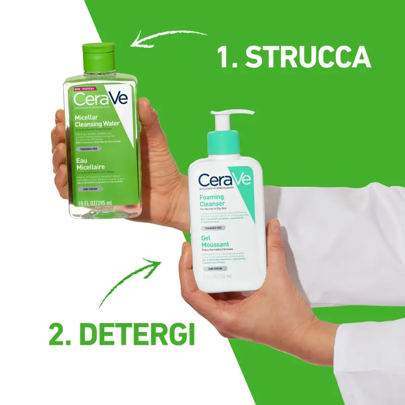 Detergenti Acqua Micellare con 3 ceramidi essenziali - Acqua micellare miniatura 3