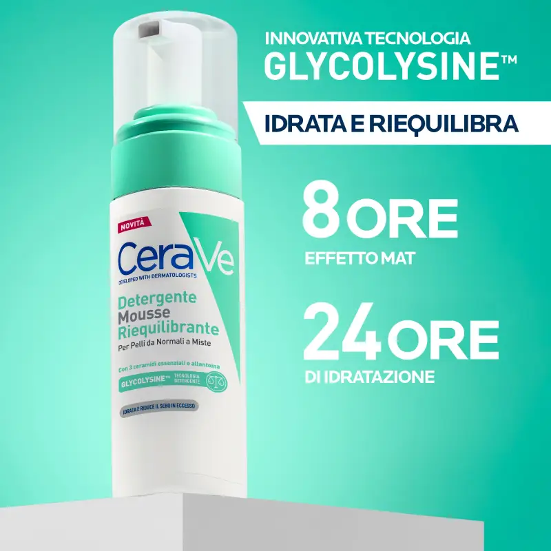 Detergenti Mousse Detergente Riequilibrante - Mousse detergente viso miniatura 3