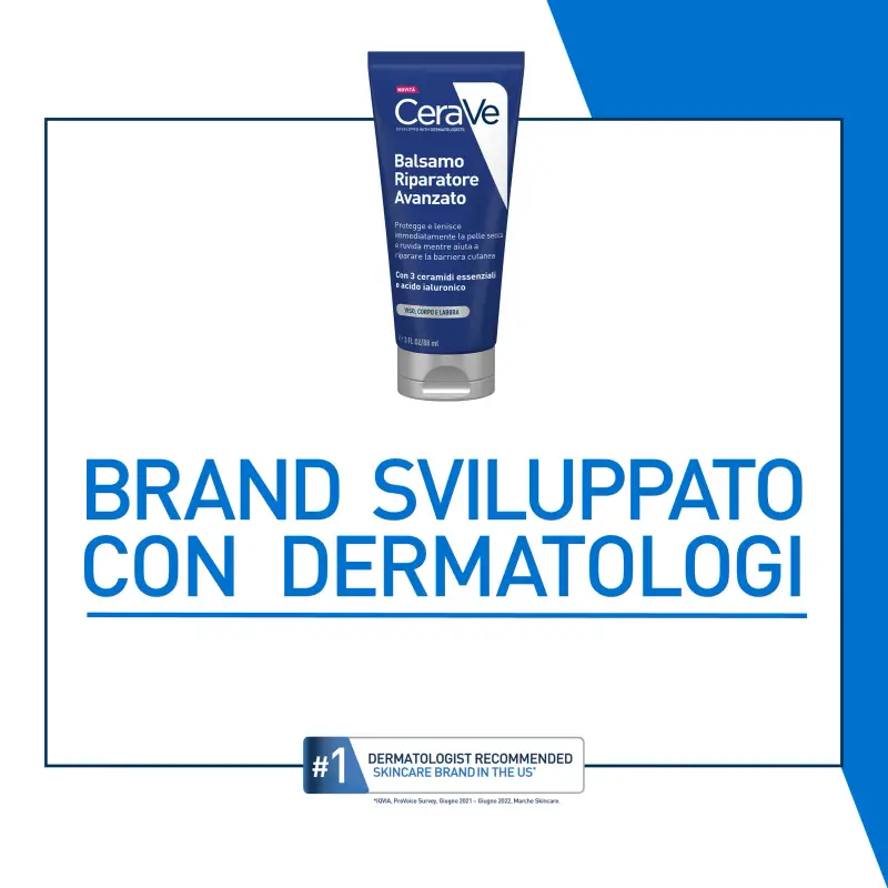 Idratanti Balsamo Riparatore Avanzato - Crema idratante viso miniatura 3