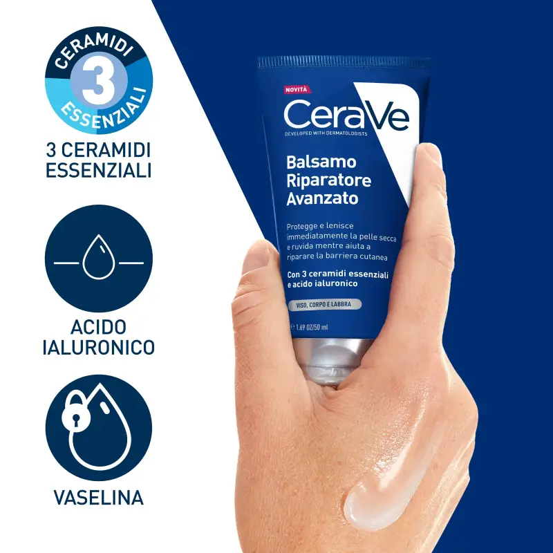Idratanti Balsamo Riparatore Avanzato - Crema idratante viso miniatura 4