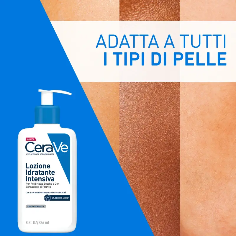 Idratanti Lozione Idratante Intensiva per Pelle Secca e Molto Secca - Crema idratante viso miniatura 3