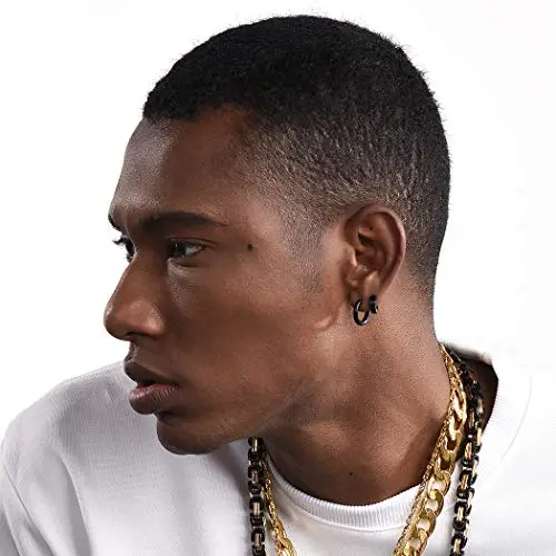 PROSTEEL Orecchini Uomo Nero 2579099 miniatura 3