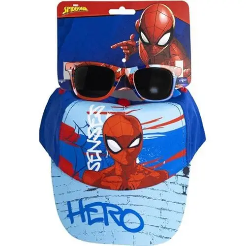 CERDÁ LIFE'S LITTLE MOMENTS Gorra Gafas De sol Sp Summer 2025 Cappellino da Baseball, Set Spiderman, Taglia Unica Unisex miniatura 2