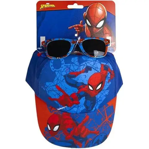 CERDÁ LIFE'S LITTLE MOMENTS Gorra Set Gafas De sol Sp Summer 2025 Cappellino da Baseball, Spiderman, Taglia Unica Unisex miniatura 2