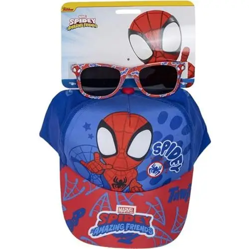 CERDÁ LIFE'S LITTLE MOMENTS Gorra Set Gafas De sol SY Summer 2025 Cappellino da Baseball, Spidey, Taglia Unica Unisex miniatura 2