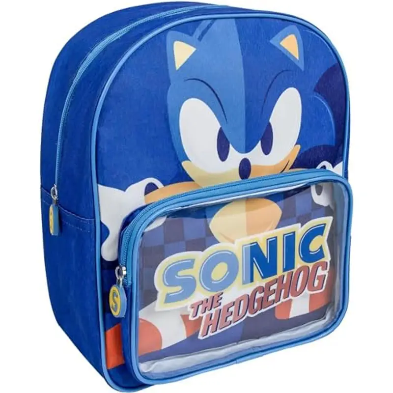 CERDÁ LIFE'S LITTLE MOMENTS Zaino Sonic per Bambini, Unisex Kids, Blu, Regular