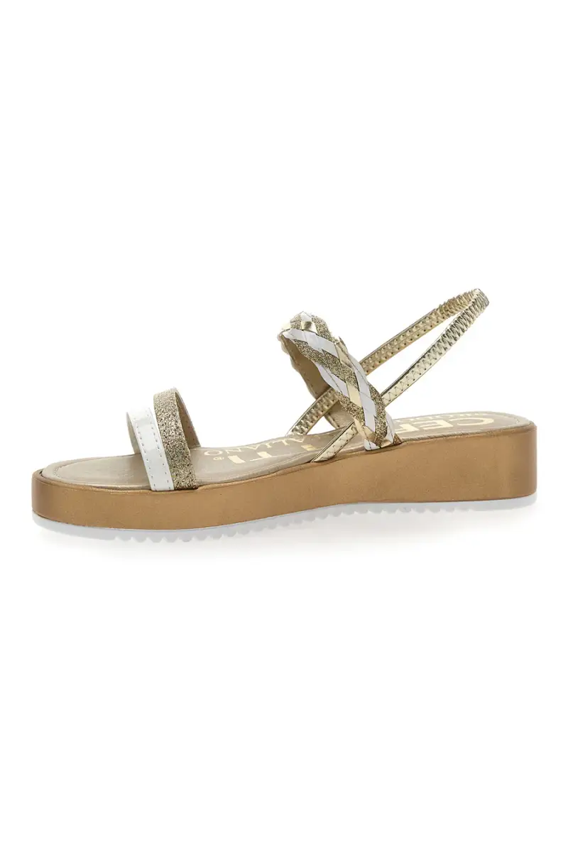 Sandali Cerutti 21577 Oro [BIANCO] miniatura 3